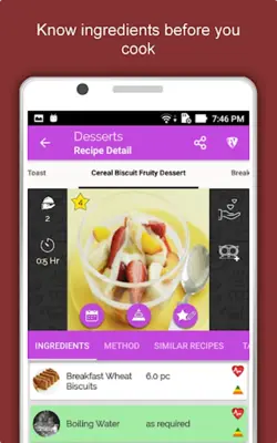 1400+ Dessert Recipes Offline android App screenshot 3