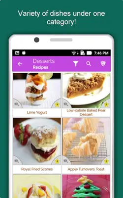 1400+ Dessert Recipes Offline android App screenshot 4